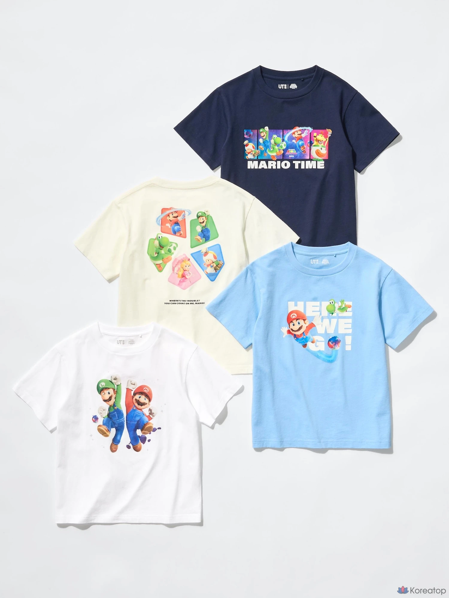 Футболка детская Uniqlo Mario Movie UT Graphic T-Shirt