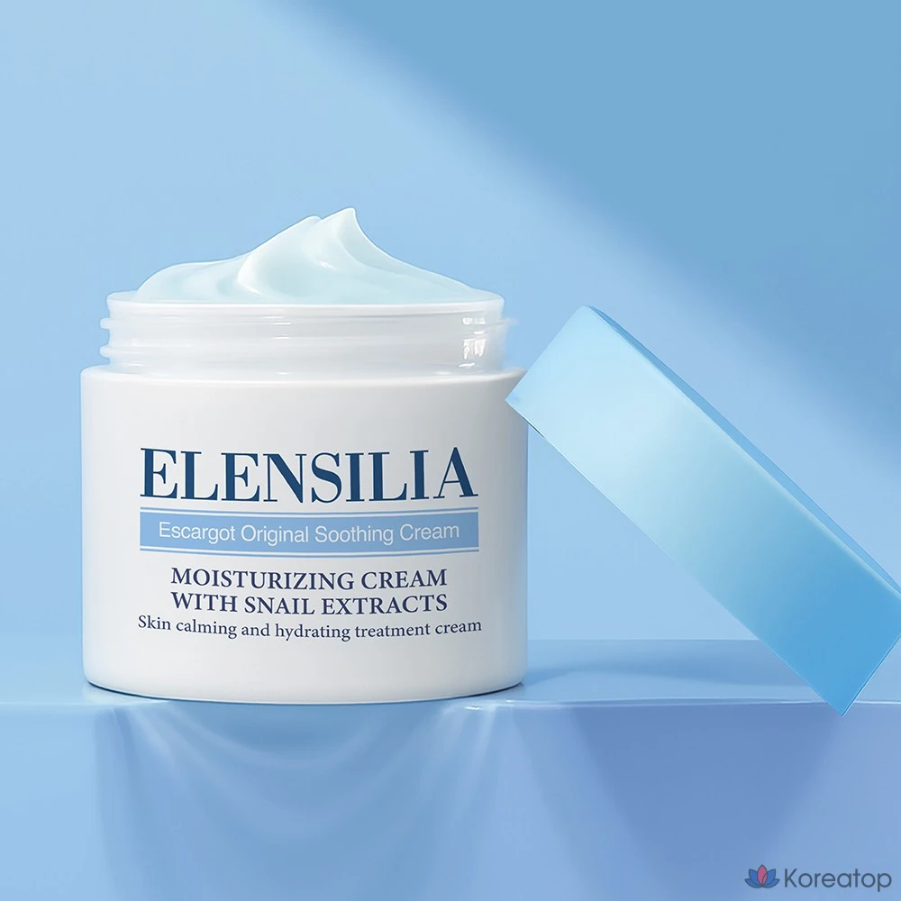 Крем Elensilia Escargot Original Soothing Snail Cream, 50 мл, 1 шт.