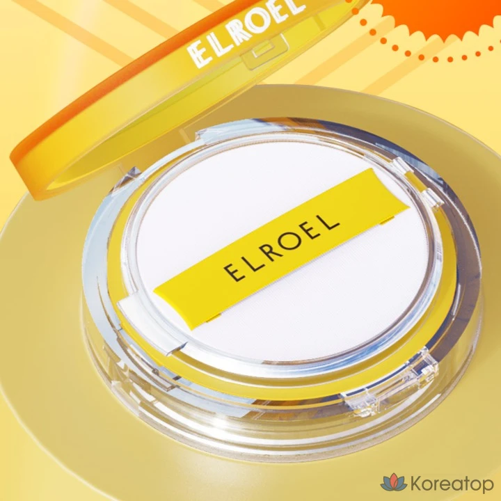 Солнцезащитный кушон ELROEL Pang Pang Yellow Sun Cushion Plus SPF 50+ PA++++, 15 г, 1 шт.