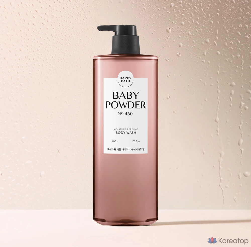 Гель для душа Happy Bath Moisture Perfume Body Wash, аромат Baby Powder, 760 г, 1 шт.