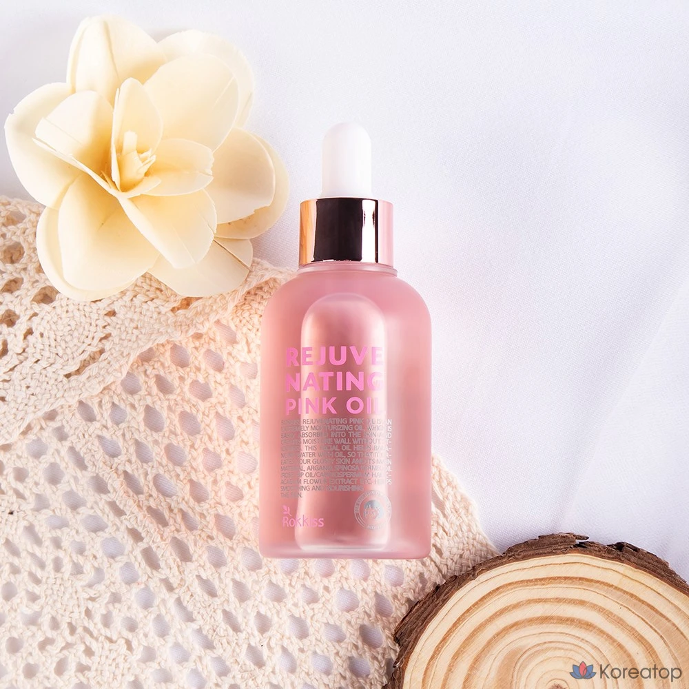 Гидрофильное масло Rokkiss Rejuvenating Pink Oil, 55 мл, 1 шт.
