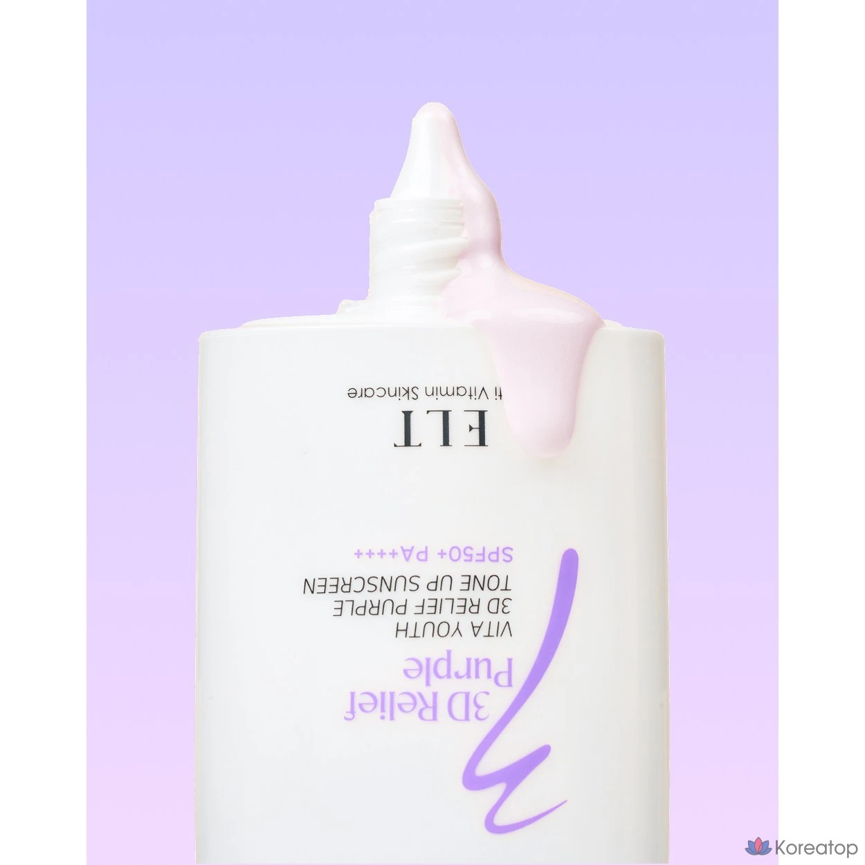 Солнцезащитный крем ELT Vita Youth 3D Relief Purple Tone-up, 50 мл, 1 шт.