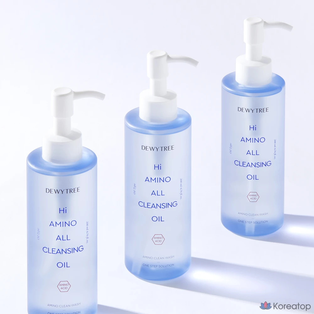 Гидрофильное масло для умывания Dewytree Hi Amino All Cleansing Oil, 200 мл, 1 шт.