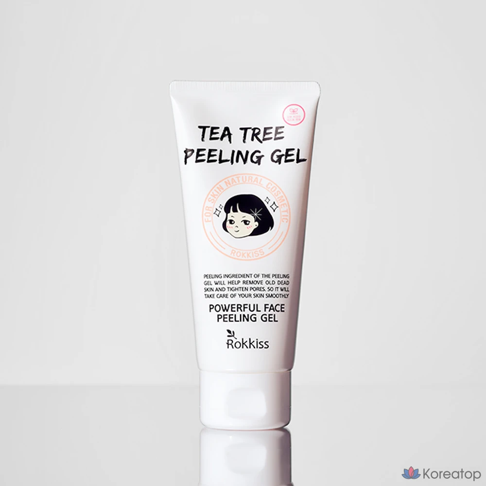 Пилинг Rokkiss Tea Tree Peeling Gel, 120 мл, 1 шт.