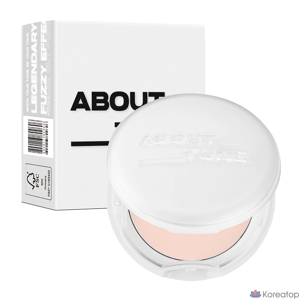 Пудра-компакт ABOUT TONE Sebum Cut Powder Pact, 8 г, 1 шт.
