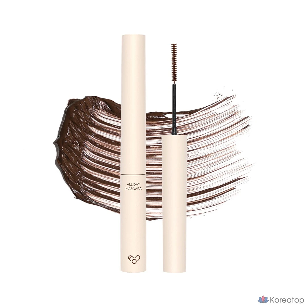 Тушь для ресниц AOU All Day Mascara, оттенок 04 Long Lash Brown, 1 шт.