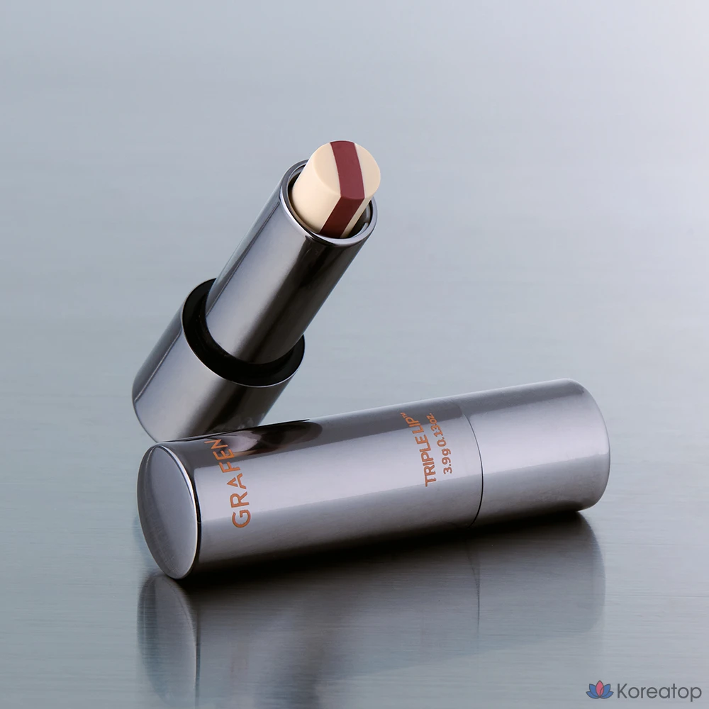 Бальзам для губ GRAFEN Triple Naked Lip Balm, оттенок Red Brown, 1 шт.