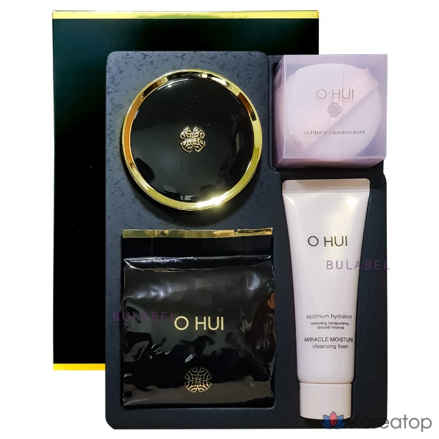 Кушон Ohui Ultimate Cover Cushion Moisture Special Set, оттенок 1, 1 шт.