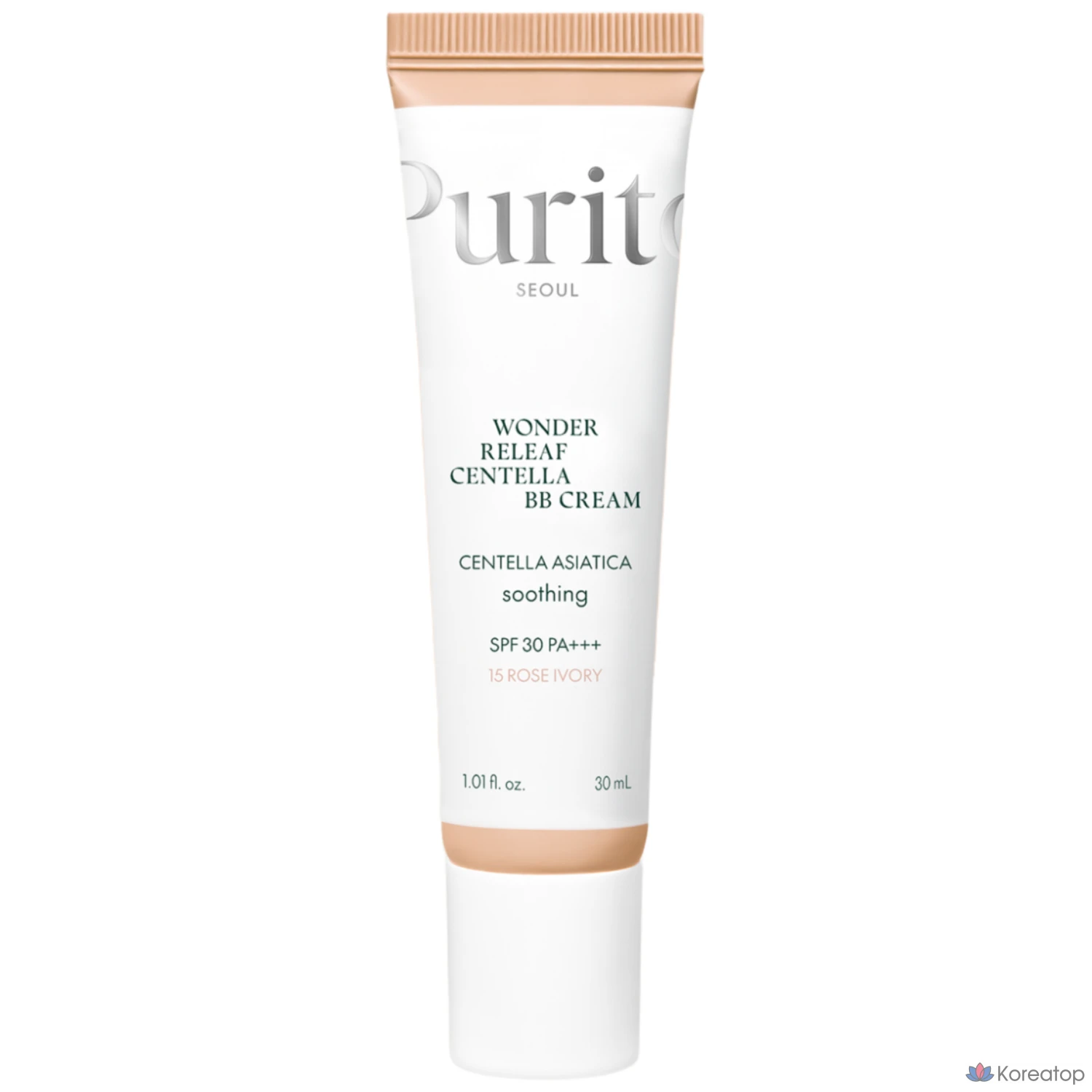 BB-крем PURITO Wonder Relief Centella, оттенок #15 Rose Ivory, 30 мл, 1 шт.