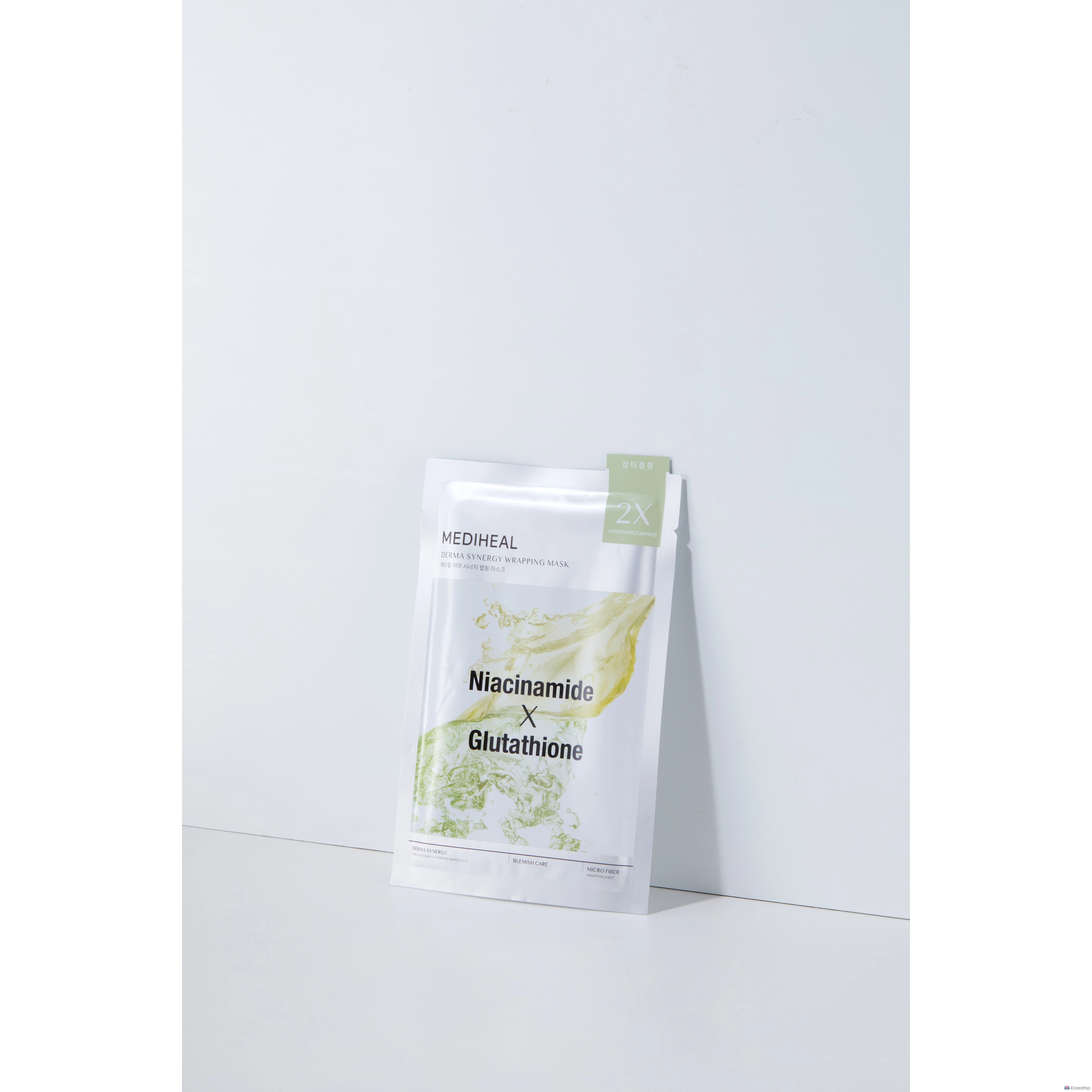 Тканевая маска для лица MEDIHEAL Derma Synergy Wrapping Mask Blemish Glow, 30 шт.
