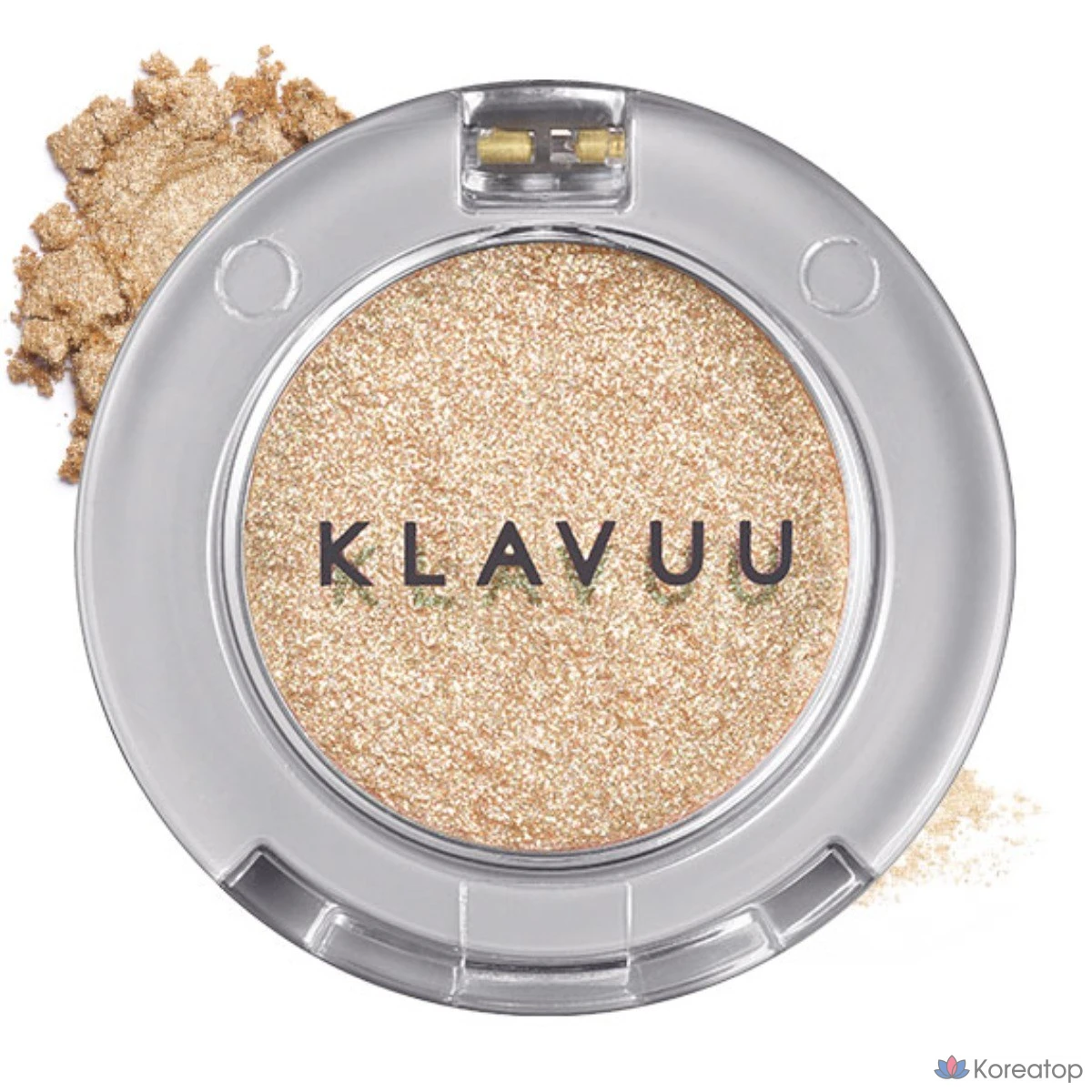 Тени для век Klavuu Urban Pearlsation Sparkle Eyeshadow, оттенок Crystal Gold, 1.4 г, 1 шт.
