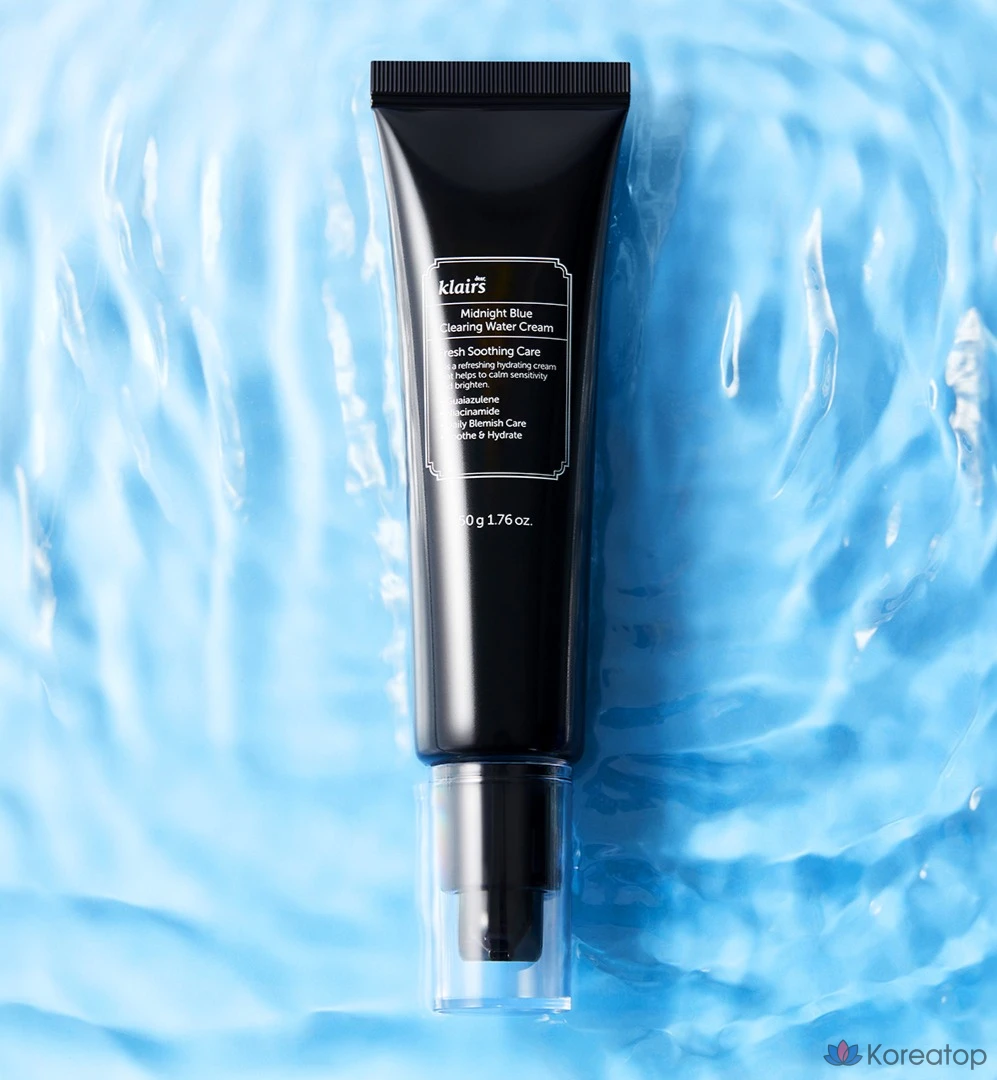 Крем Dear, Klairs Midnight Blue Clearing Water Cream, 50 г, 1 шт.