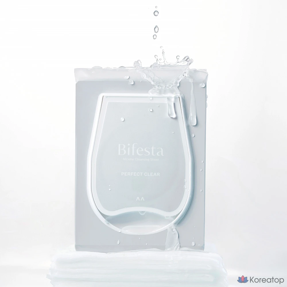 Мицеллярные салфетки для снятия макияжа Bifesta Micellar Cleansing Sheet Perfect Clear, 46 шт.