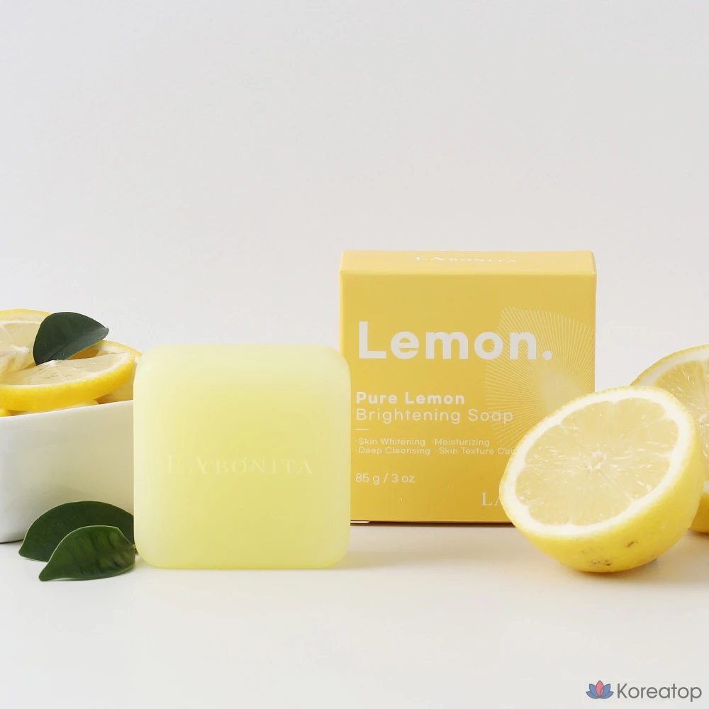 Мыло для умывания Labonita Pure Lemon Brightening Soap, 85 г, 1 шт.