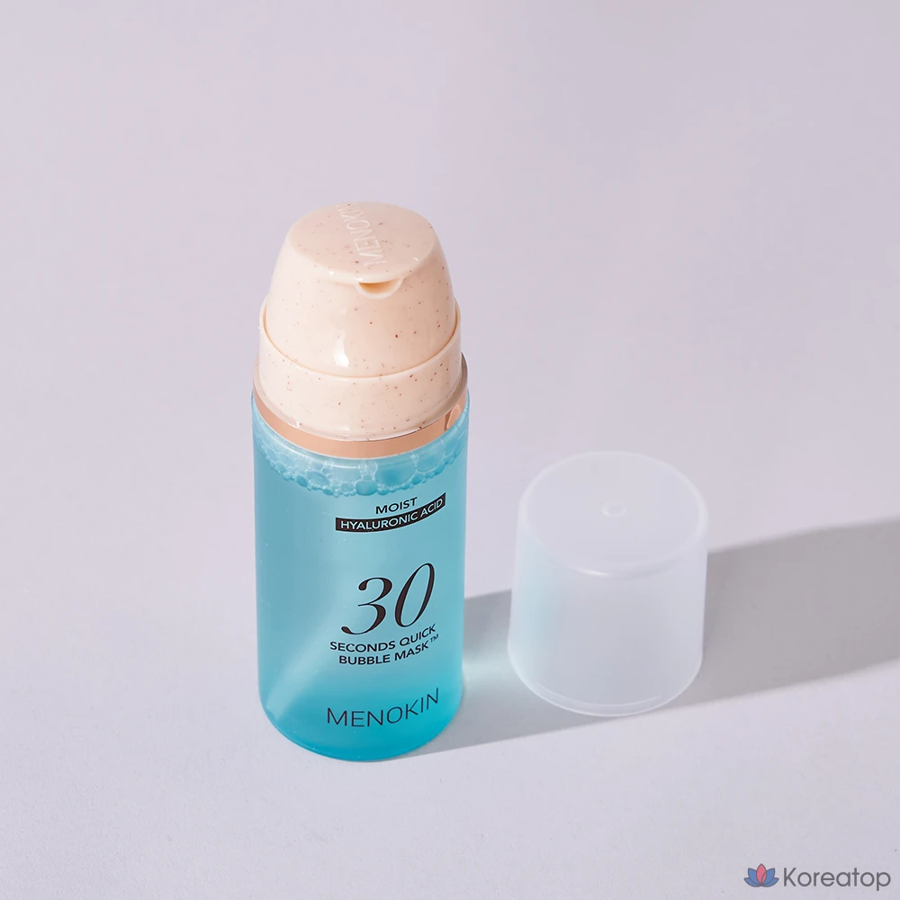 Тканевая маска для лица MENOKIN 30 Seconds Quick Bubble Mask Moist, 95 мл, 4 шт., фото 3
