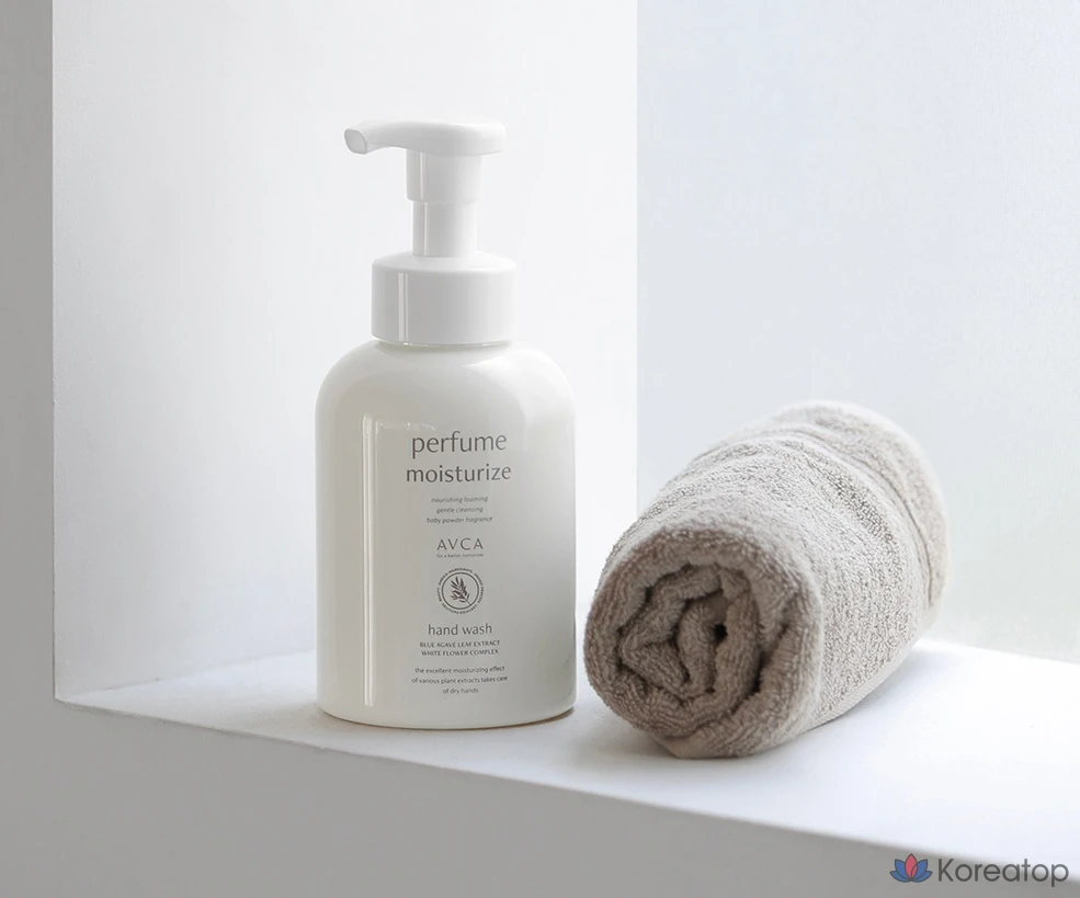 Гель для мытья рук AVCA Perfume Hand Wash Baby Powder, 500 мл, 1 шт.