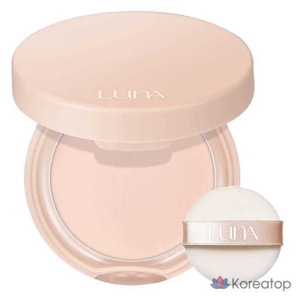Пудра-фиксатор Luna Fixer Powder Pact, оттенок Neutral Beige, 8 г, 1 шт.