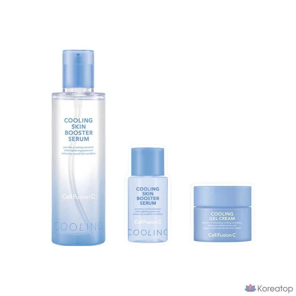 Тонер Cell Fusion C Cooling Skin Booster Serum 3-piece Set, 1 шт.