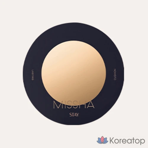 Кушон Missha Stay Cushion Foundation, оттенок 23 Sand, 15 г, 1 шт.