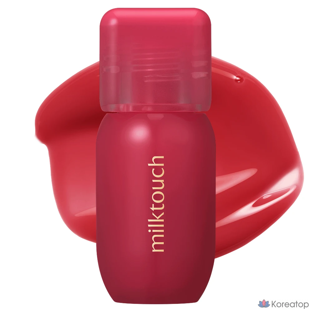 Тинт для губ Milk Touch Glow Fit Color Stain Lip Tint, оттенок 08 Chilling Apple, 1 шт.