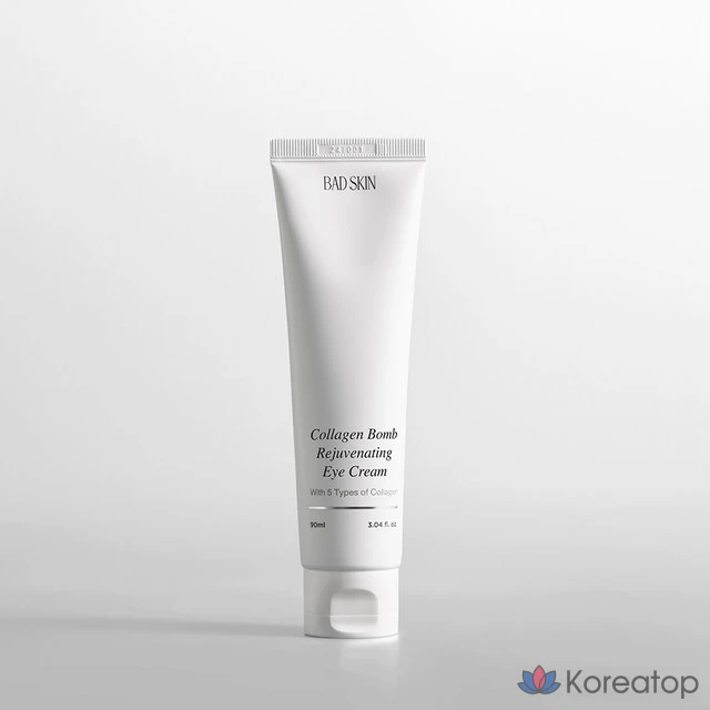 Набор для ухода Bad Skin Collagen Elasticity Wrinkle Care Set (Collagen Bomb Hydrating Ampoule 400 мл + Collagen Bomb Rejuvenating Eye Cream 90 мл), 1 шт.