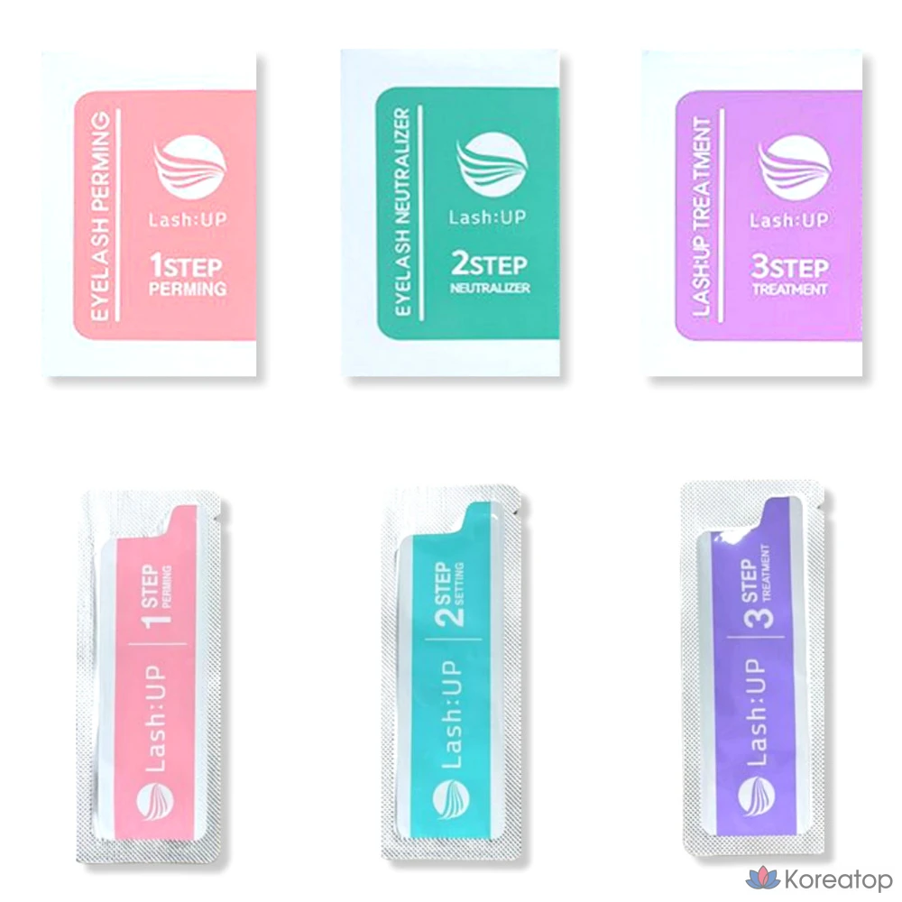 Набор для ухода Lash:Up Eyelash Perm + Brow Lift 3-piece Set (1st + 2nd + 3rd), 1 шт.