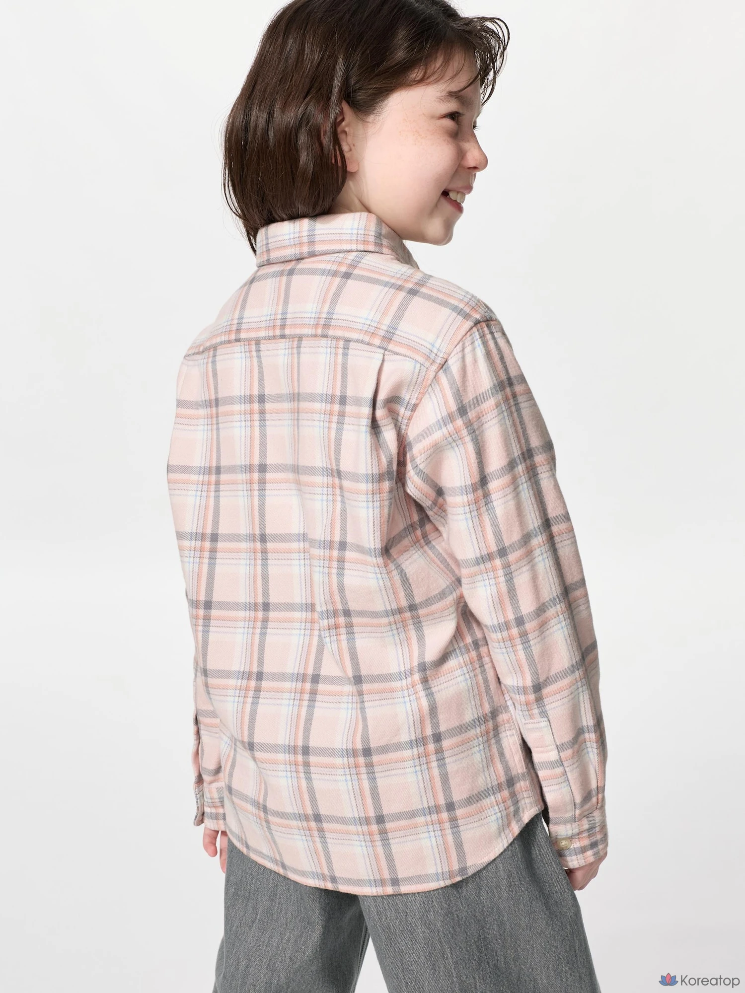 Рубашка детская Uniqlo Flannel Check Shirt A