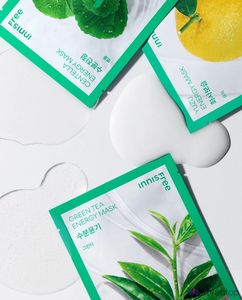 Набор для ухода Innisfree Energy Mask Special Set, 40 шт., фото 3
