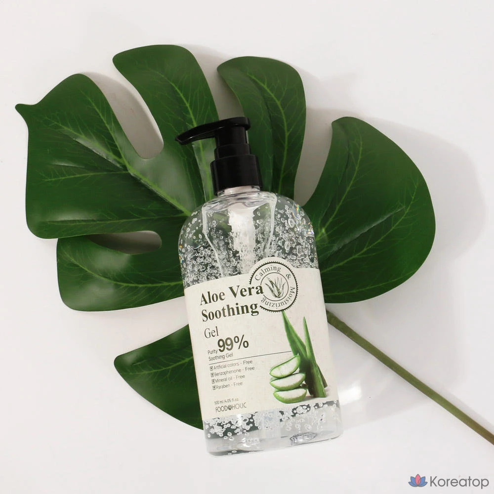 Гель FoodaHolic Aloe Vera Soothing Gel, 500 мл, 1 шт.