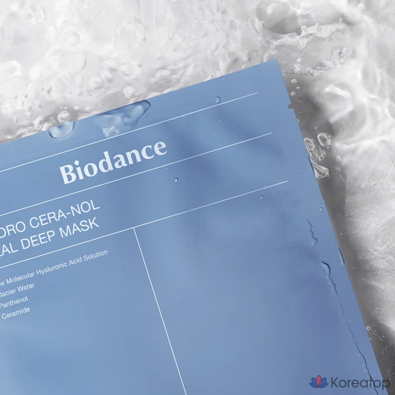 Тканевая маска для лица Biodance Hydro Ceranol Real Deep Mask, 12 шт., фото 3