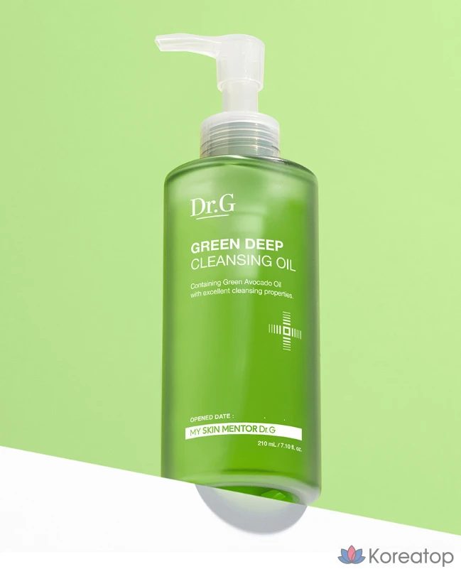 Очищающее масло Dr. G Green Deep Cleansing Oil, 210 мл, 1 шт.