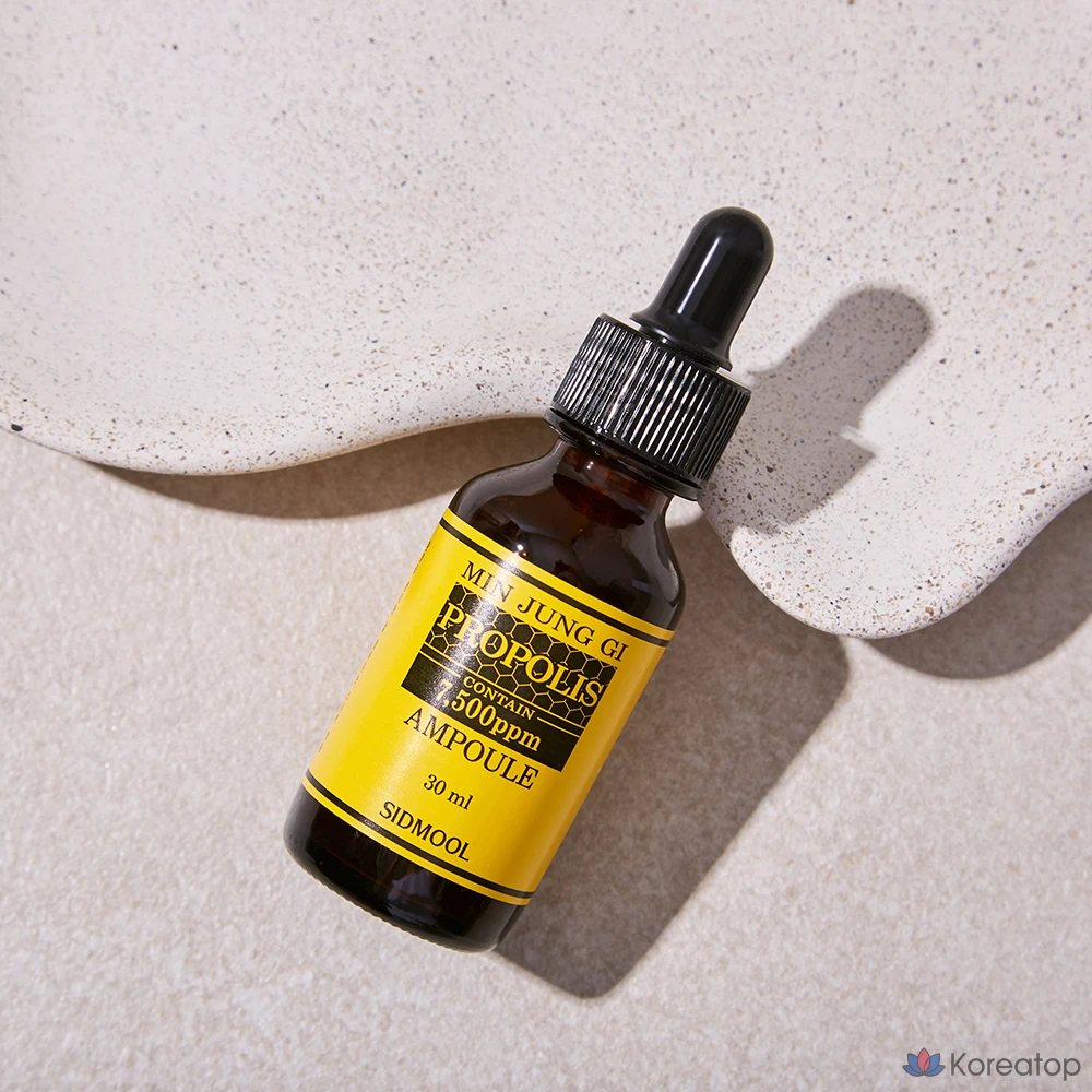 Ампульная сыворотка Sidmool Minjunggi Propolis Ampoule 7500ppm, 30 мл, 1 шт., фото 3