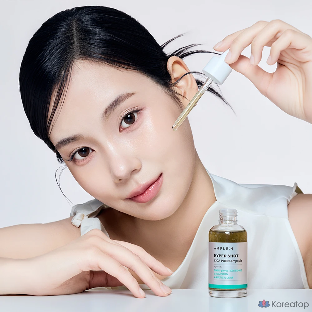Ампульная сыворотка AMPLE:N Hyper Shot Cica PDRN Ampoule, 50 мл, 1 шт.