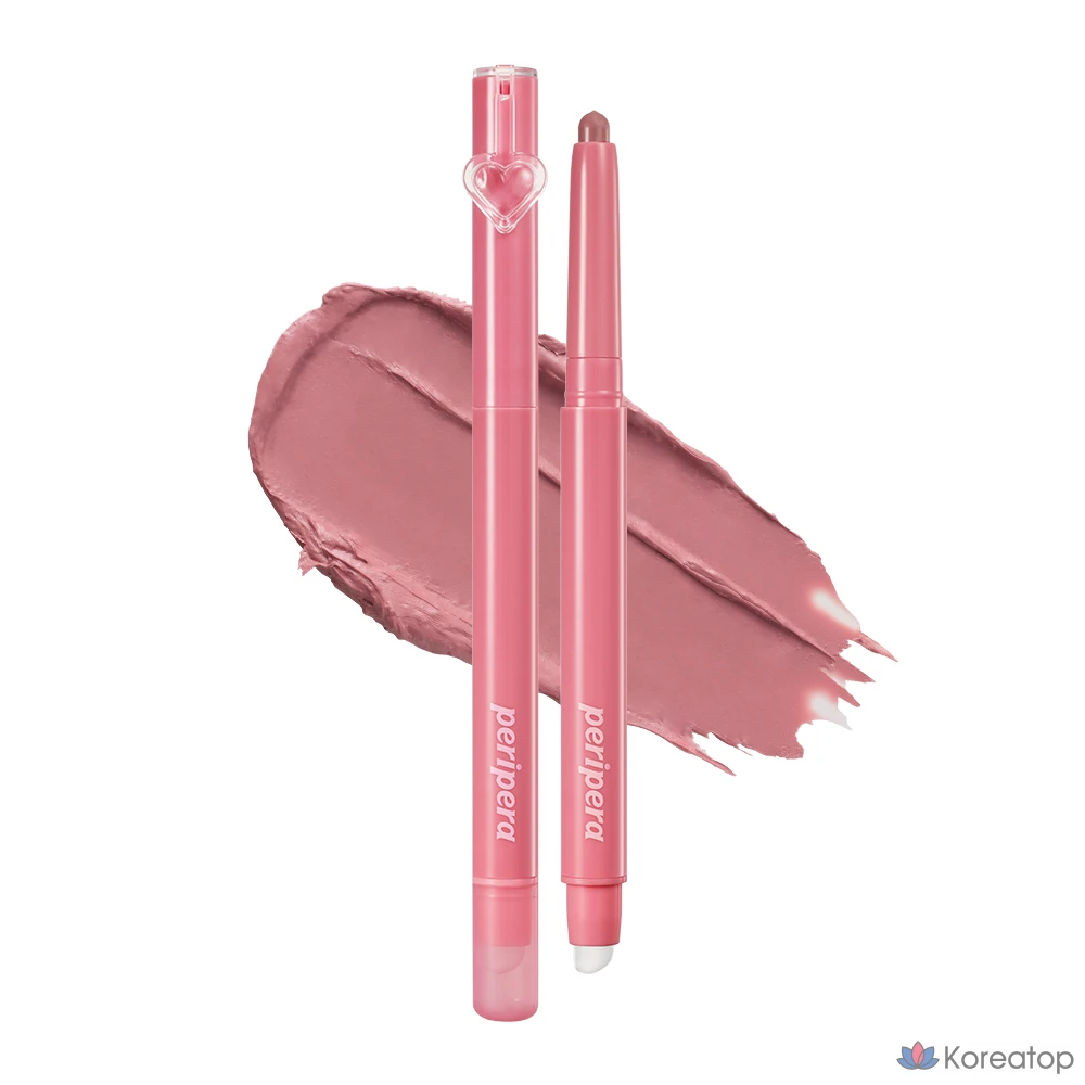 Карандаш для губ Heart Percent Puppy Plumping Duo Lip Pencil, оттенок 003 Pink Drizzle