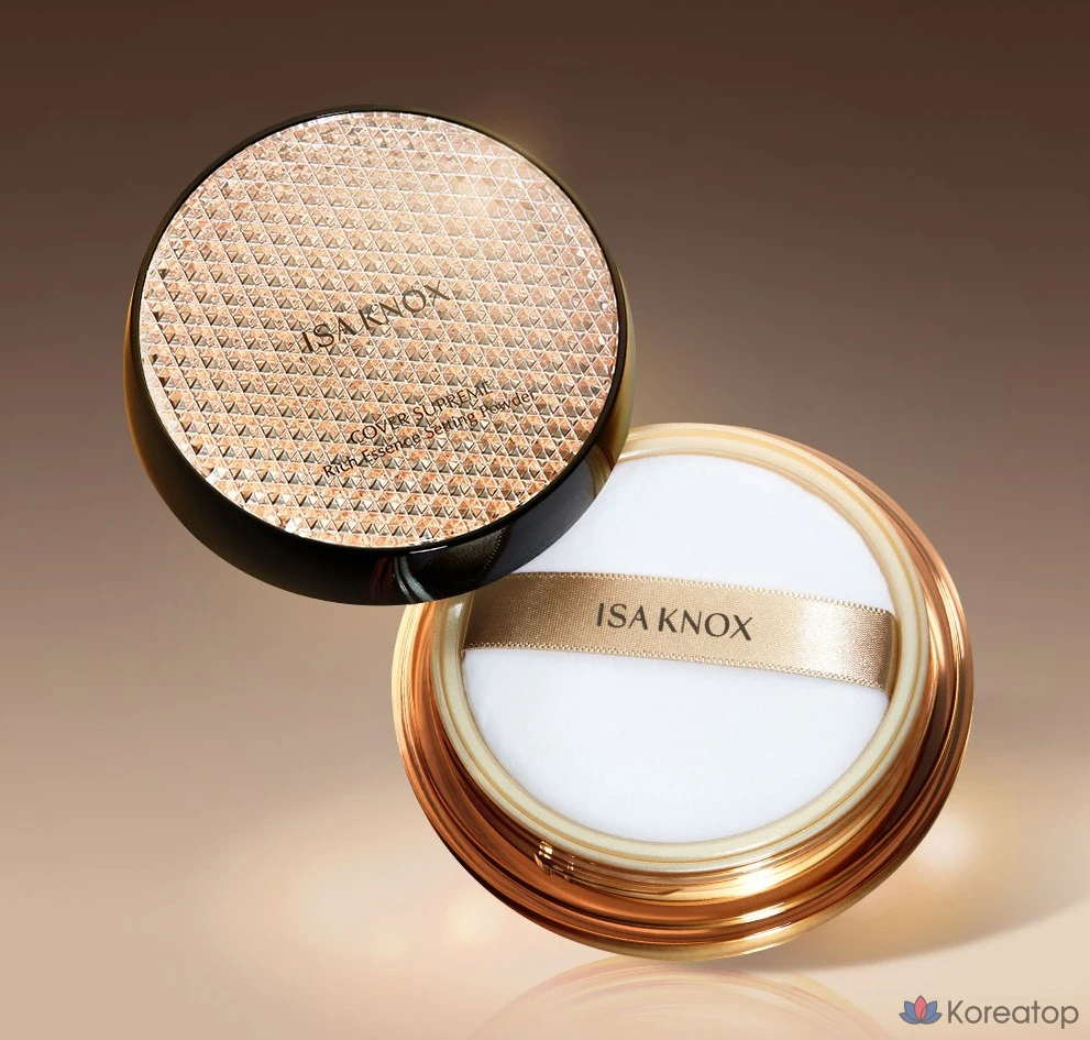 Пудра для лица Isa Knox Cover Supreme Rich Essence Setting Powder, оттенок 21 Light Beige, 30 г, 1 шт.
