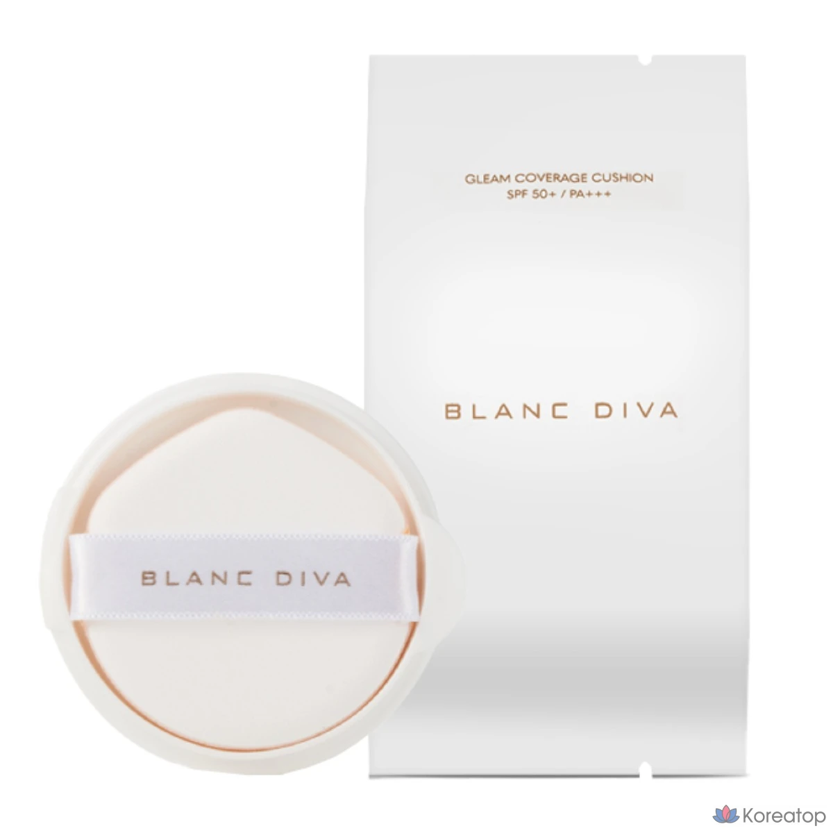 Кушон VDL Blendiova Gleam Coverage Cushion Refill, оттенок 23 Natural Beige, 1 шт.