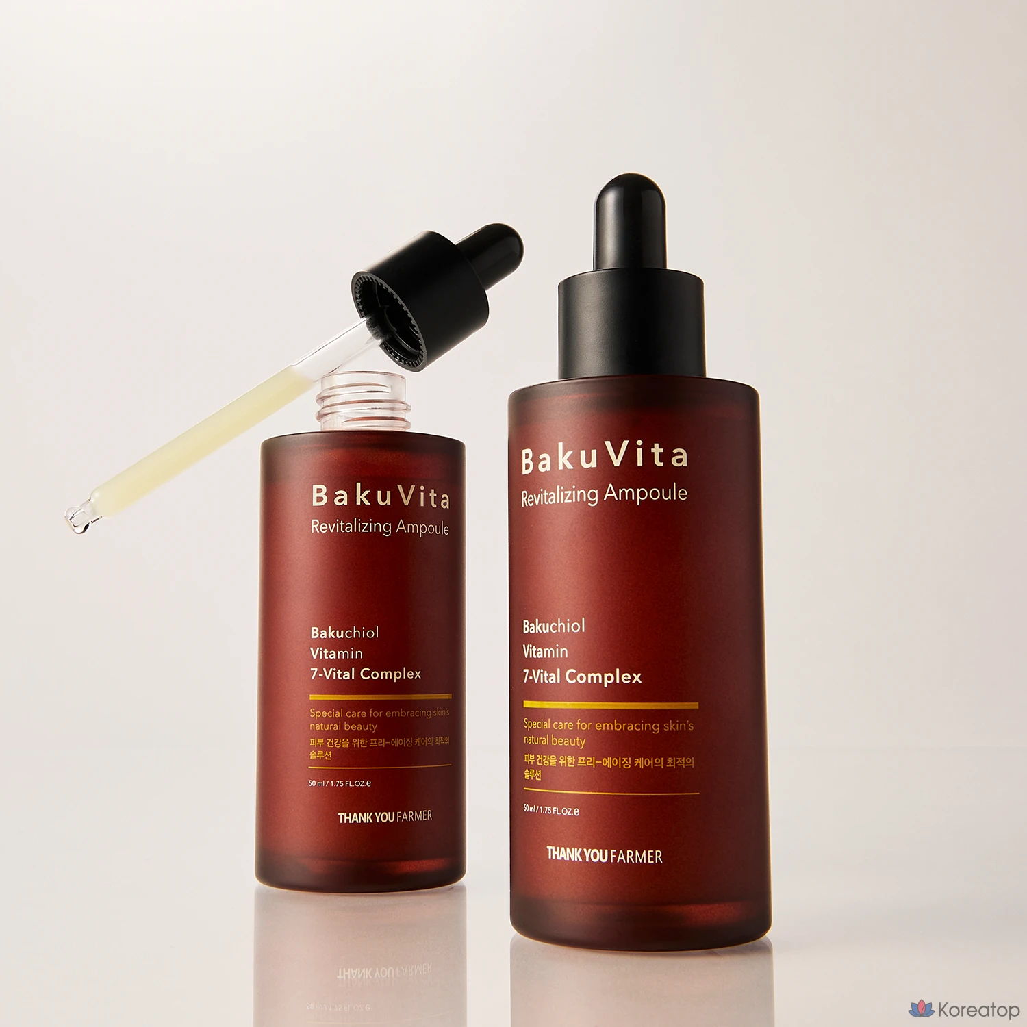 Ампульная сыворотка Thank You Farmer Bakuchiol Revitalizing Pore Firming Ampoule, 50 мл, 1 шт.
