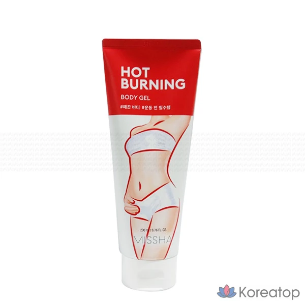 Гель для тела Missha Hot Burning Body Gel, 200 мл, 1 шт.