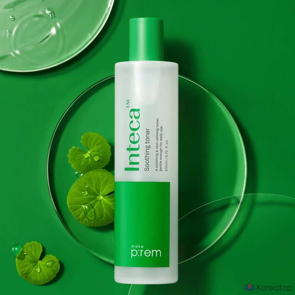 Тонер MAKE P:REM Inteca Soothing Toner, 200 мл, 1 шт.