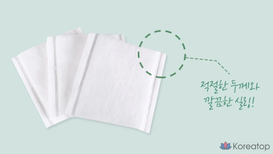 Ватные диски The Face Shop Daily Mild 100% Cotton, 80 шт.