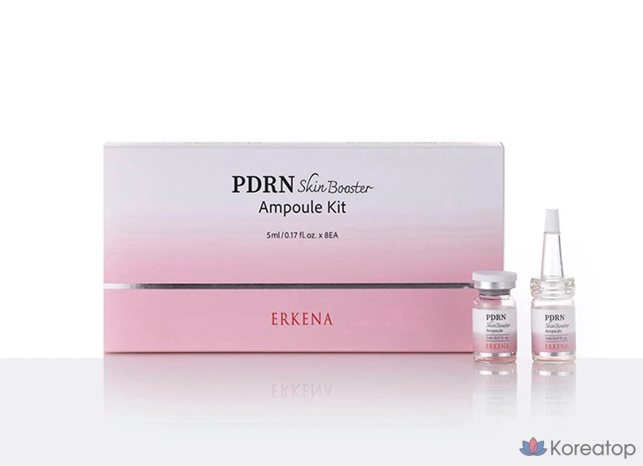 Ампульная сыворотка AMPLE:N Erkena PDRN Skin Booster Ampoule, 5 мл x 2 шт., 1 шт.