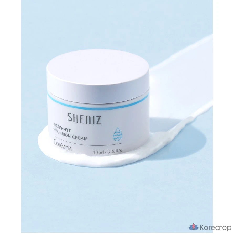 Крем для лица Coreana Shinies Waterfit Hyaluron Moisturizing Cream, 100 мл, 1 шт.