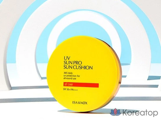 Кушон Isa Knox UV Sun Pro 365 All Over Big Sun Cushion SPF50+ PA+++, 23 г, 1 шт.