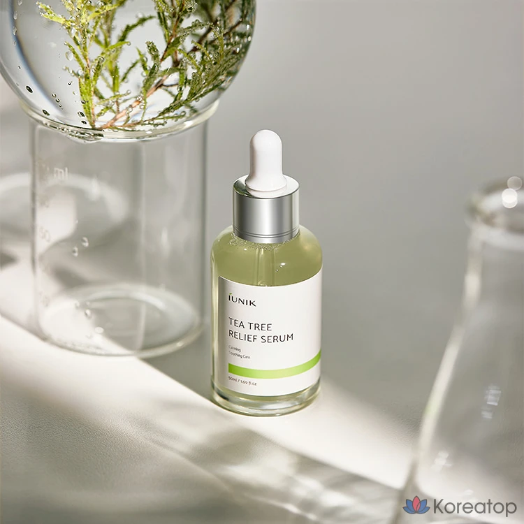 Сыворотка iUNIK Tea Tree Relief Serum, 50 мл, 1 шт.