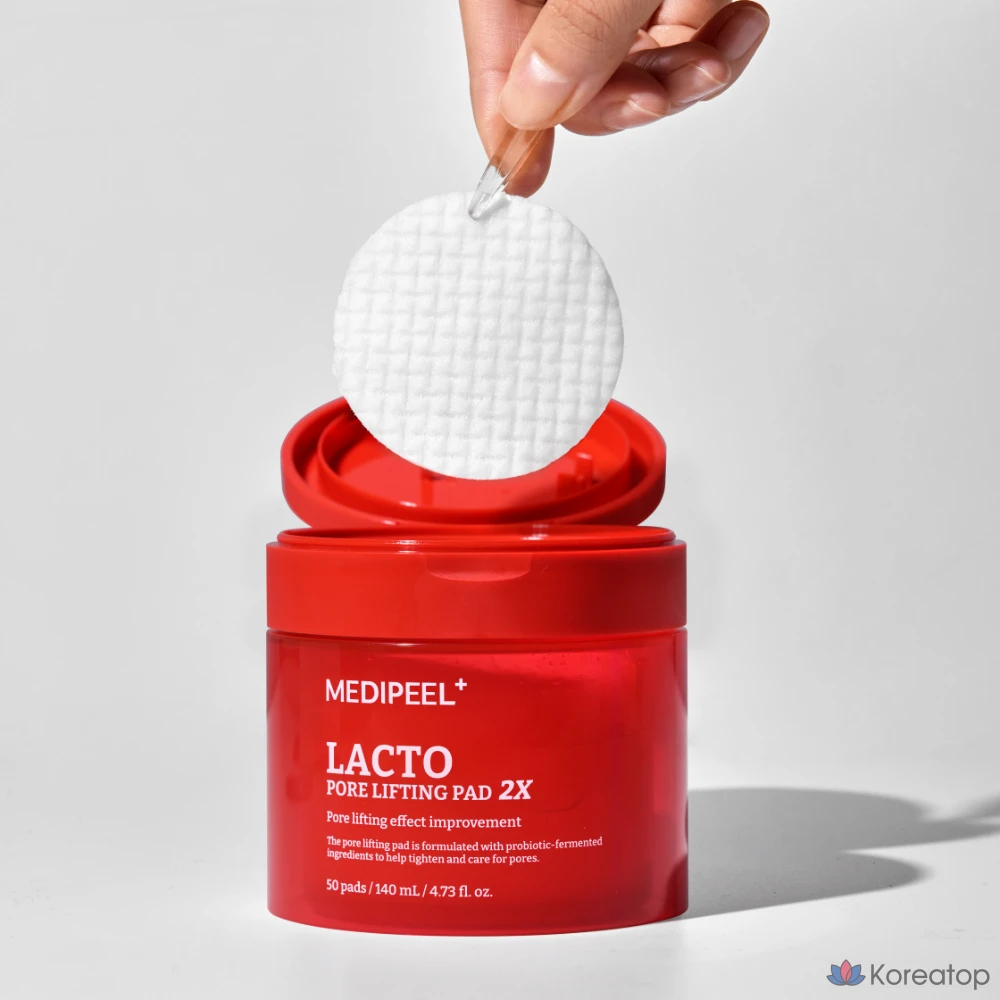 Пэды Medi-Peel Lacto Pore Lifting Pad 2X, 50 шт.