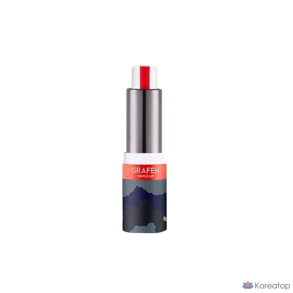 Бальзам для губ GRAFEN Triple Handsome Men's Lip Balm, оттенок Naked, 4.3 г, 1 шт.