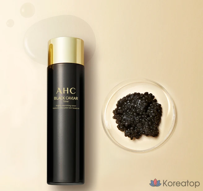 Тонер AHC Black Caviar Toner, 140 мл, 1 шт.