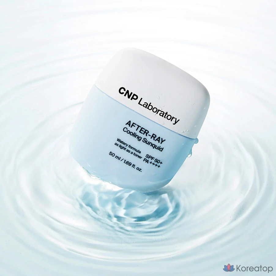 Солнцезащитный крем CNP Laboratory After Ray Cooling Sun Fluid SPF50+ PA++++, 50 мл, 1 шт.