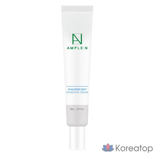 Крем для лица AMPLE:N Hyaluronic Shot Moisture Cream, 30 мл, 1 шт.