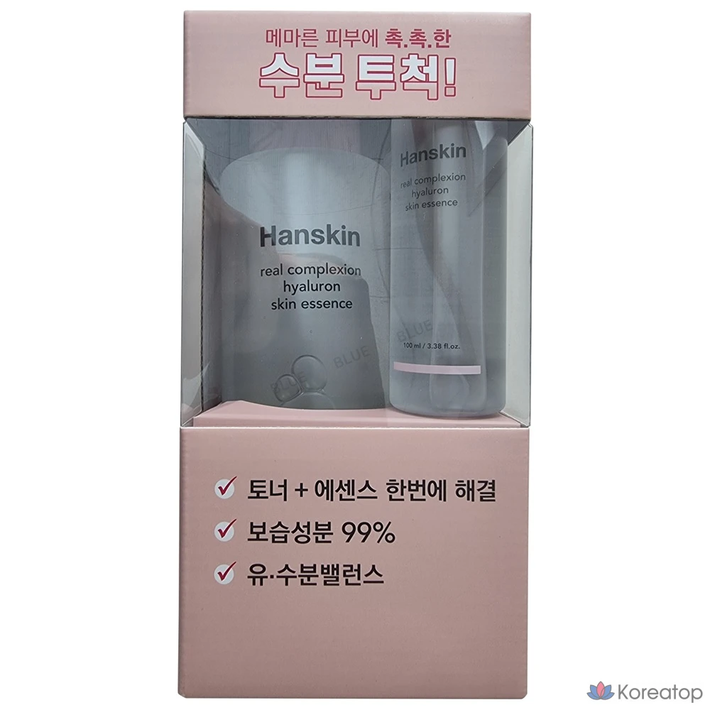 Тонер HANSKIN Real Complexion Hyaluron Skin Essence, 1 шт.